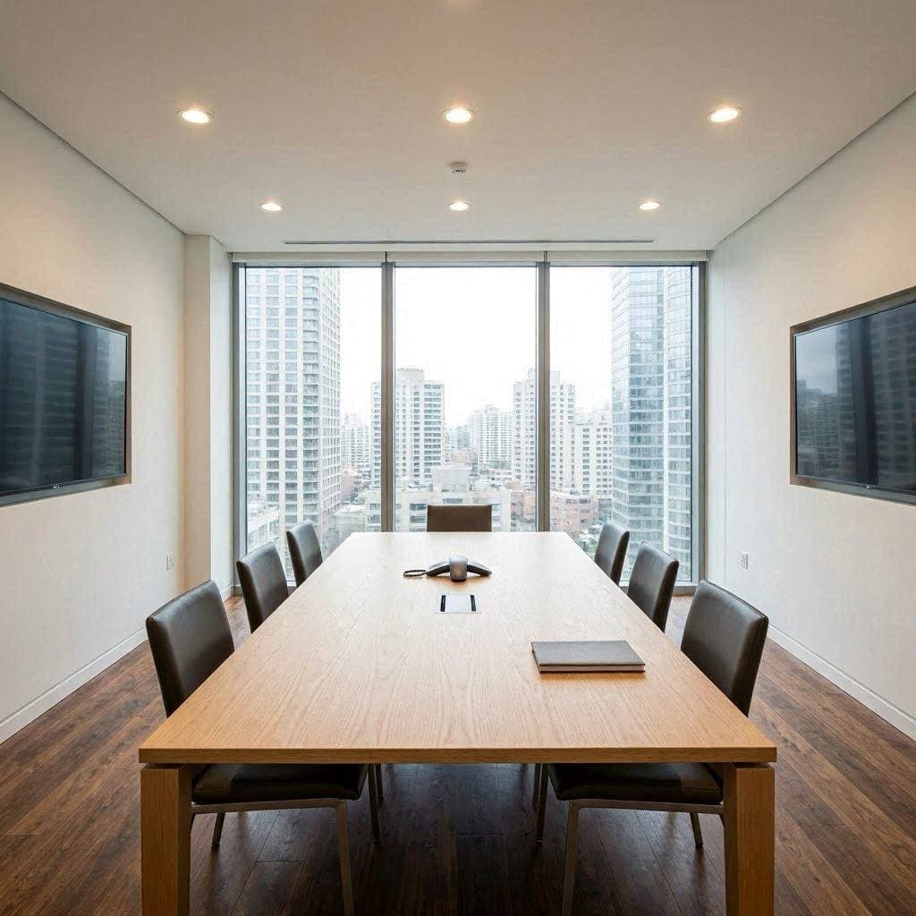 采购部门写字楼办公中的视频会议空间配置碰到临时客户演示应由哪个岗位跟进